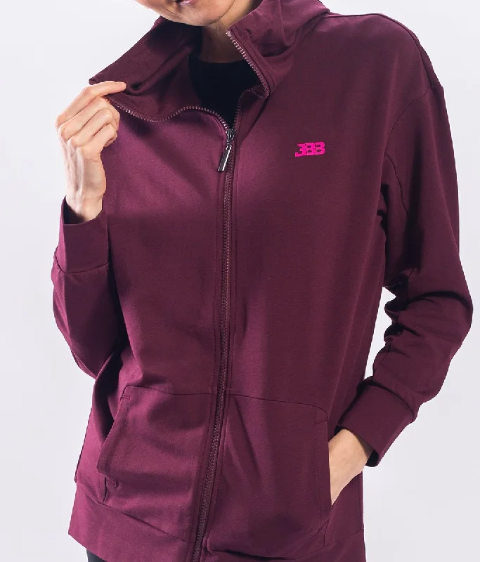 NU Lady Zipper Jacket Insulated Jacket Fitted Jacket Loose Jacket