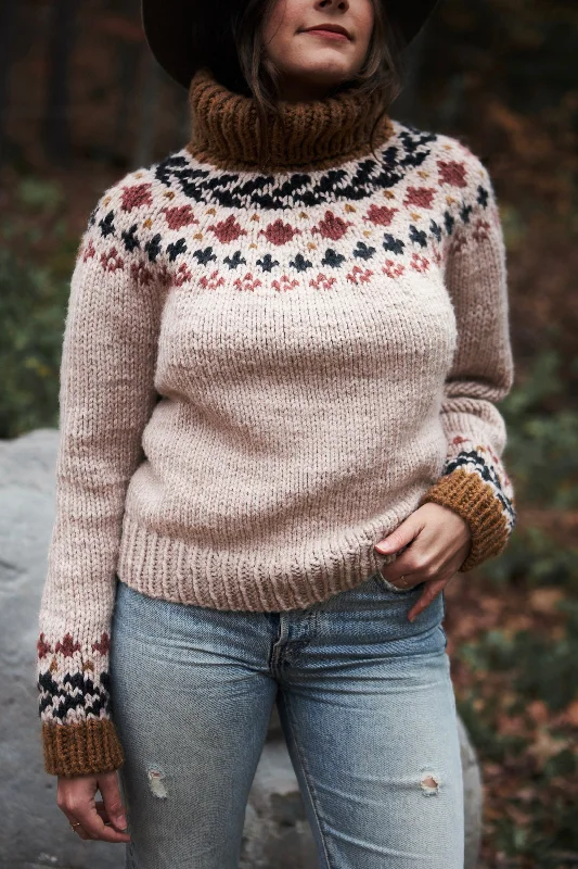 Knit Kit - Folklore Sweater Stretchy Elastic Breathable