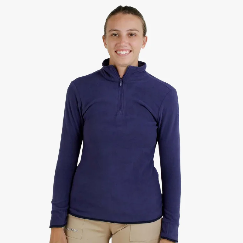 Salomon Womens Kabru 1/4 Zip Sweater Astra Aura Cable Knit Ribbed Knit Lace Knit
