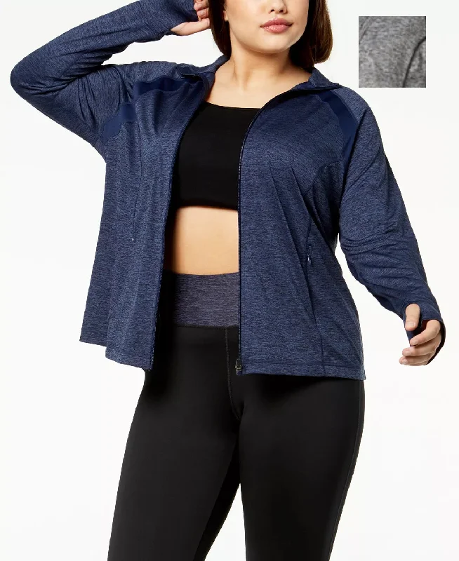 Ideology Women's Plus Size Rapidry Performance Zip Jacket, Noir, 2X Embroidered Jacket Appliqued Jacket Beaded Jacket Ideology Women's Plus Size Rapidry Performance Zip Jacket, Noir, 2X Embroidered Jacket Appliqued Jacket Beaded Jacket