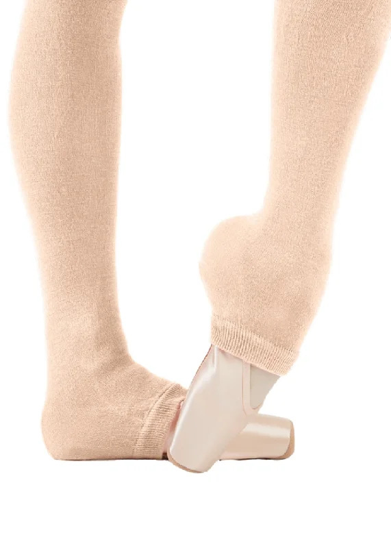 Gaynor Minden Sweater Tights (Ecru) Handmade Hand-knitted Hand-woven