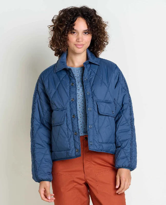 Women's Nomader Reversible Jacket Hoodie Zip-Up Jacket Button-Up Jacket
