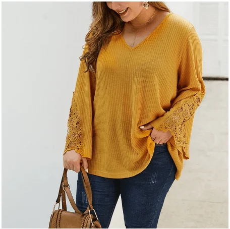 Autumn/winter sweater fat MM top Terry Terry Cloth Terry Knit