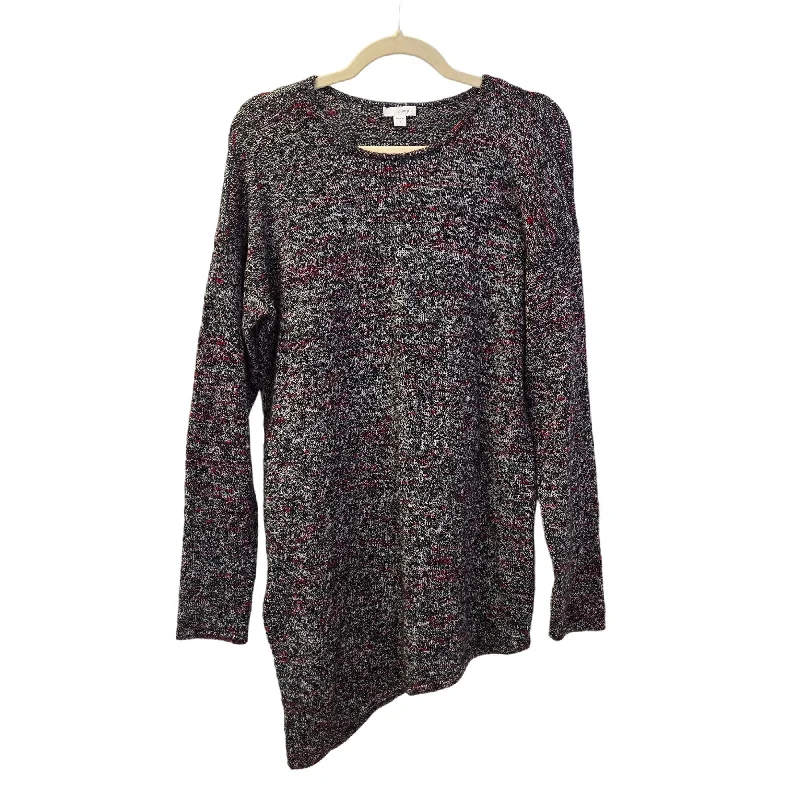 J. Jill Pure Jill Wool & Cashmere Blend Asymmetrical Tunic Sweater Size Medium Iron Safe Non-Iron Wrinkle Free J. Jill Pure Jill Wool & Cashmere Blend Asymmetrical Tunic Sweater Size Medium Iron Safe Non-Iron Wrinkle Free