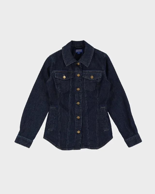 Vintage Pendleton Blue Dark Wash Denim Jacket - XS Satin Jacket Silk Jacket Chiffon Jacket Vintage Pendleton Blue Dark Wash Denim Jacket - XS Satin Jacket Silk Jacket Chiffon Jacket