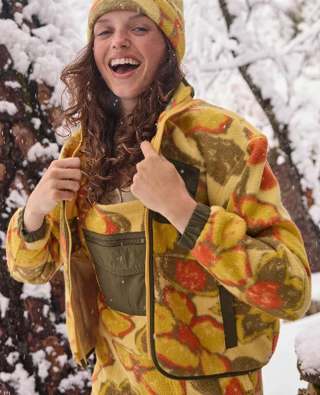 Women's Campo Fleece Jacket Anorak Shell Jacket Lightweight Jacket