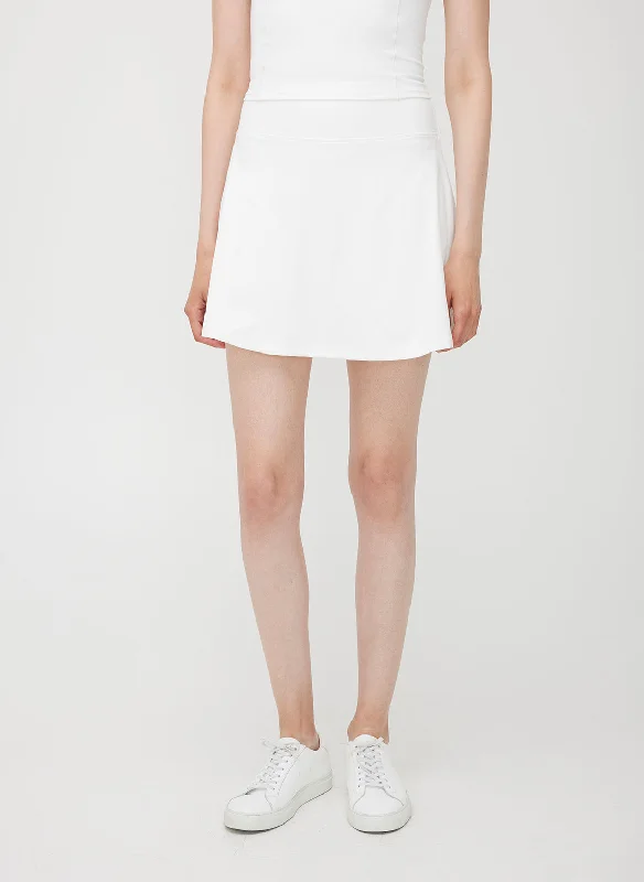 Corsica A-Line Tennis Skirt cashmere skirt plush