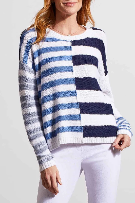 Tribal Crew Neck Sweater 1675O-3709-3068 Jet Blue - 1 ONLY SIZE XXL - 20% OFF Elasticated Padded Insulated Tribal Crew Neck Sweater 1675O-3709-3068 Jet Blue - 1 ONLY SIZE XXL - 20% OFF Elasticated Padded Insulated