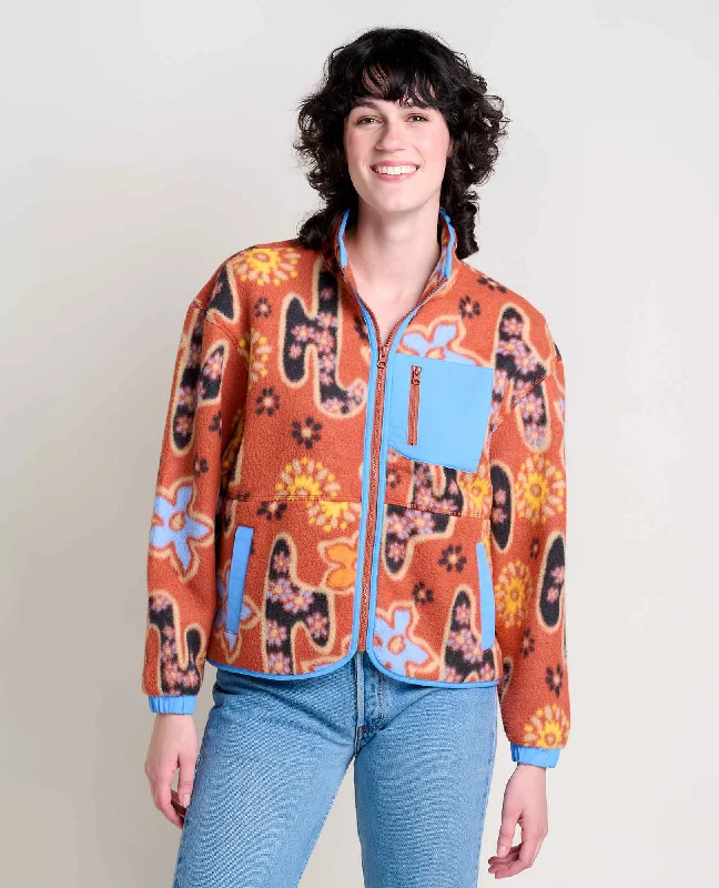 Women's Campo Fleece Jacket Mesh Jacket Canvas Jacket Denim Jacket