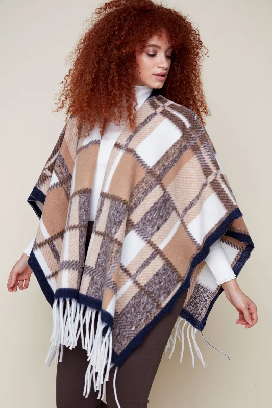 Renuar Knit Sweater Wrap R3877-E3005-8 Tan Combo - 1 ONLY "ONE-SIZE" - 20% OFF Glossy Satin Silk Renuar Knit Sweater Wrap R3877-E3005-8 Tan Combo - 1 ONLY "ONE-SIZE" - 20% OFF Glossy Satin Silk