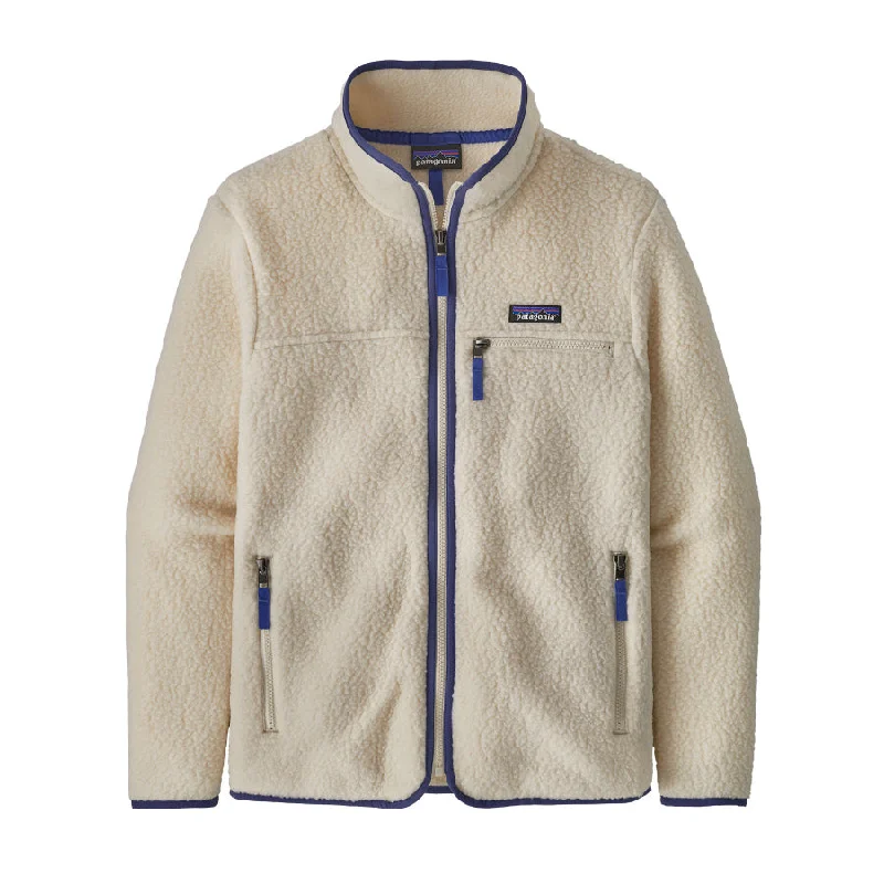 Patagonia Retro Pile Fleece Jacket - Women's A-Line Jacket Boat Neck Shawl Collar