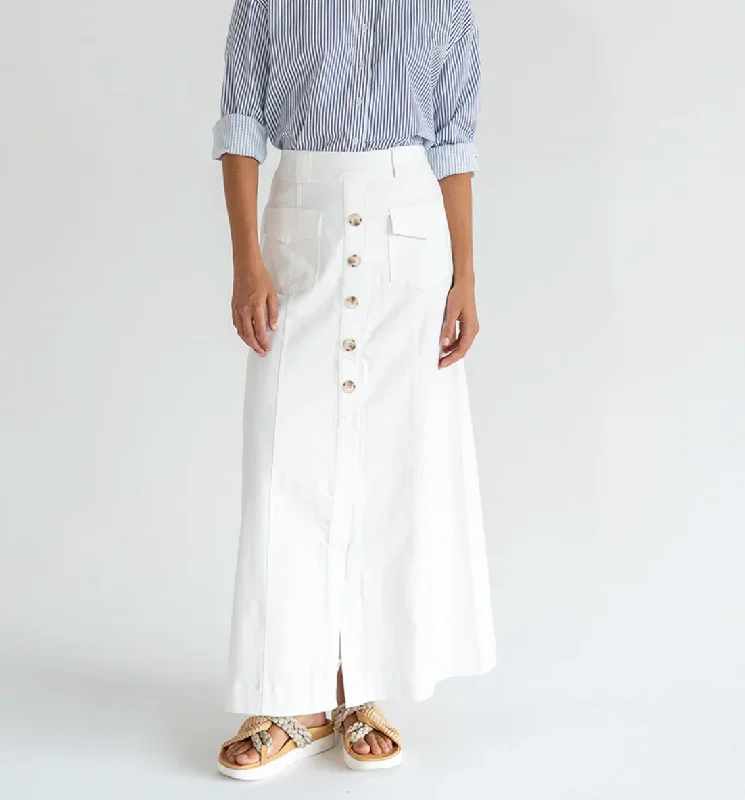 EK Hudson Skirt linen skirt airy