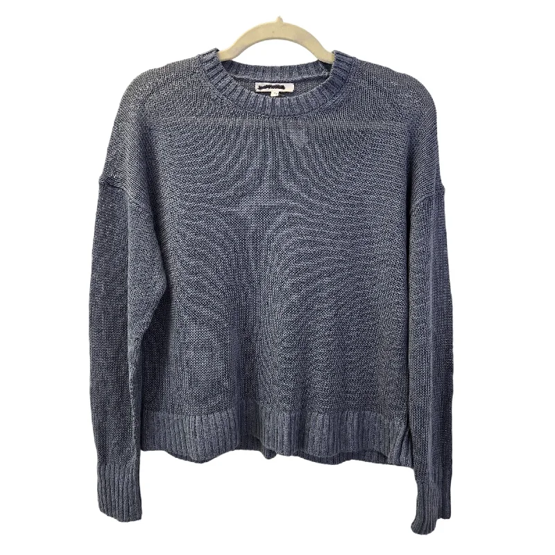 NWT Madewell 100% Linen Knit Crewneck Sweater Size Small Herringbone Houndstooth Plaid NWT Madewell 100% Linen Knit Crewneck Sweater Size Small Herringbone Houndstooth Plaid