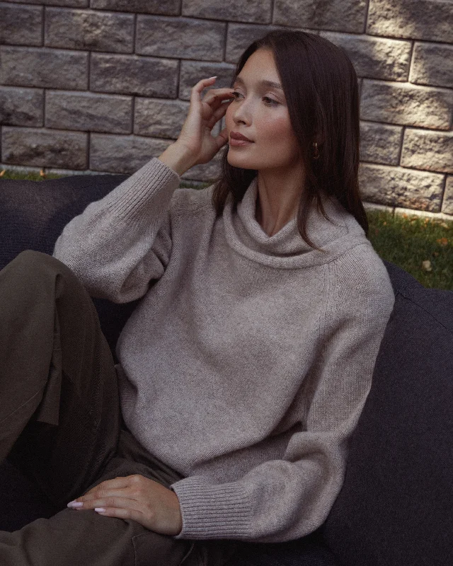 Zora Merino Wool Sweater Bright Pastel Dark