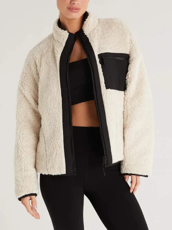 On the Go Black Reversible Jacket Hoodie Zip-Up Jacket Button-Up Jacket