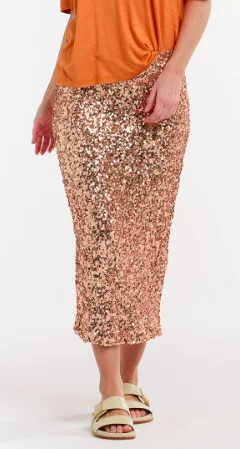 Starlet Sequin Skirt chiffon skirt flowing
