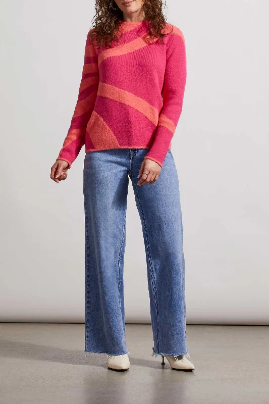 Tribal Mock Neck Sweater 7931O-4857-3003 Fuchsia Pink - 1 ONLY SIZE X-LARGE - 20% OFF Welt Pockets Slit Pockets Flap Pockets Tribal Mock Neck Sweater 7931O-4857-3003 Fuchsia Pink - 1 ONLY SIZE X-LARGE - 20% OFF Welt Pockets Slit Pockets Flap Pockets