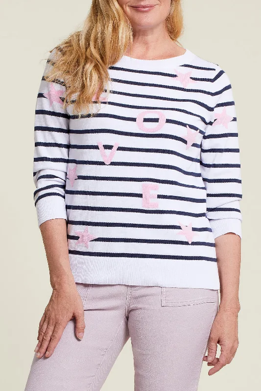 Tribal 3/4 Sleeve Striped Novelty Sweater 1320O-576-2317 - 1 ONLY SIZE MEDIUM - 20% OFF Rayon Fabric Velvet Fabric Corduroy Fabric Tribal 3/4 Sleeve Striped Novelty Sweater 1320O-576-2317 - 1 ONLY SIZE MEDIUM - 20% OFF Rayon Fabric Velvet Fabric Corduroy Fabric