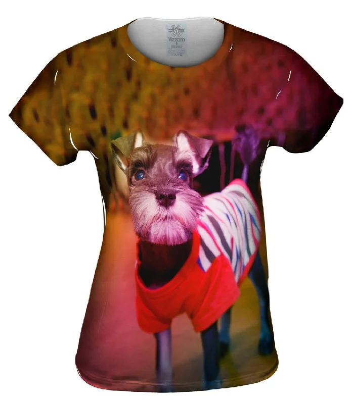 Miniature Schnauzer Sweater Spandex Rayon Corduroy