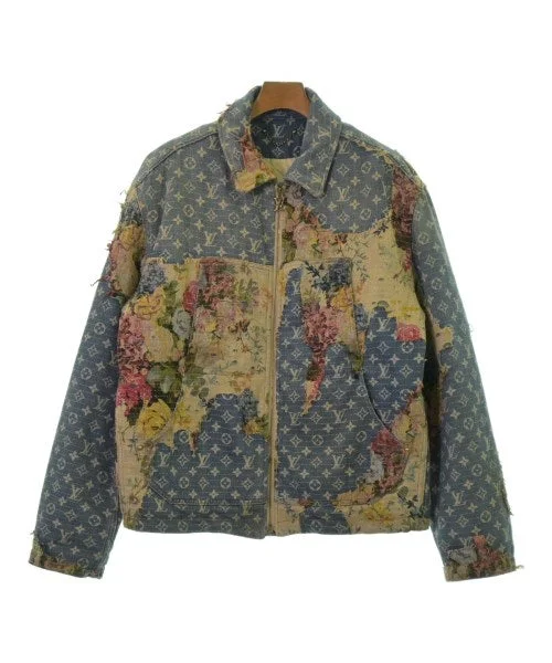 LOUIS VUITTON Denim jackets One-Shoulder Jacket Off-the-Shoulder Jacket Asymmetrical Jacket LOUIS VUITTON Denim jackets One-Shoulder Jacket Off-the-Shoulder Jacket Asymmetrical Jacket