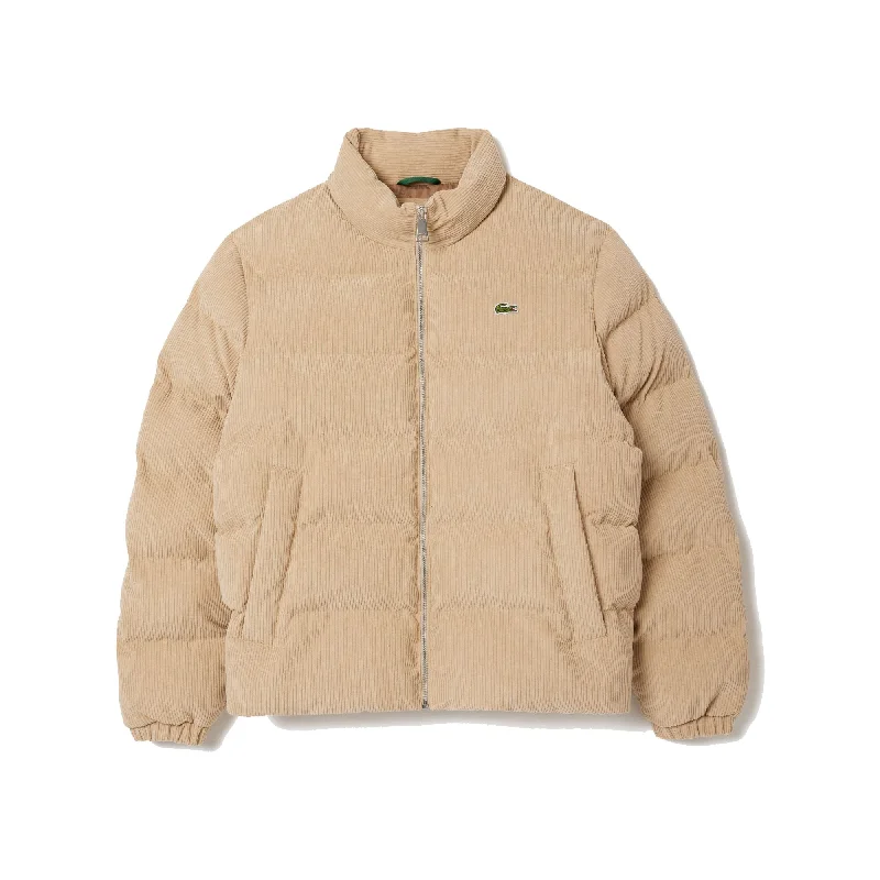 Lacoste BH2890 Corduroy Jacket Appliqued Jacket Beaded Jacket Sequined Jacket
