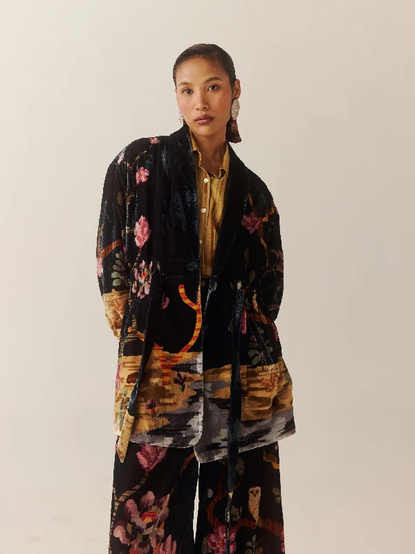 Artist Jacket Wool Fabric Cashmere Fabric Tweed Fabric