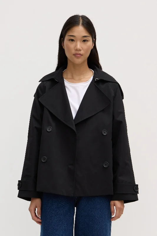 Casey Short Mac Jacket Toggled Jacket Drawstring Jacket Belted Jacket