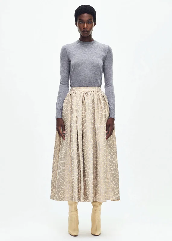 cosmina skirt leather skirt bold