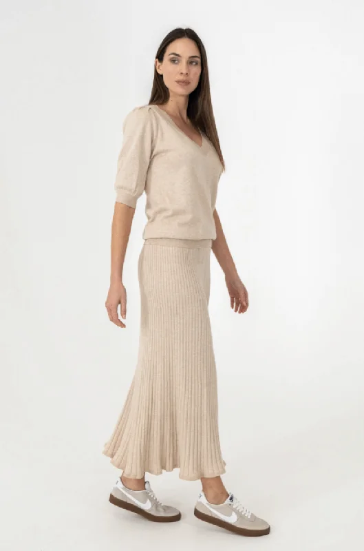 Callie Skirt silk skirt sleek