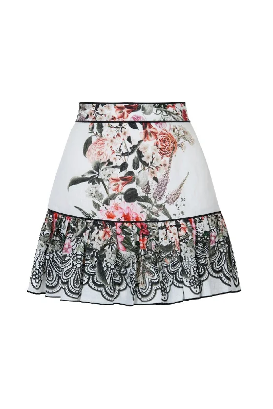 Gionna Skirt lace skirt intricate