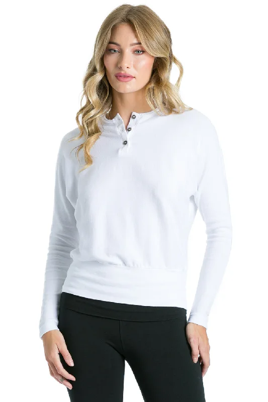 Banded Pullover Henley T