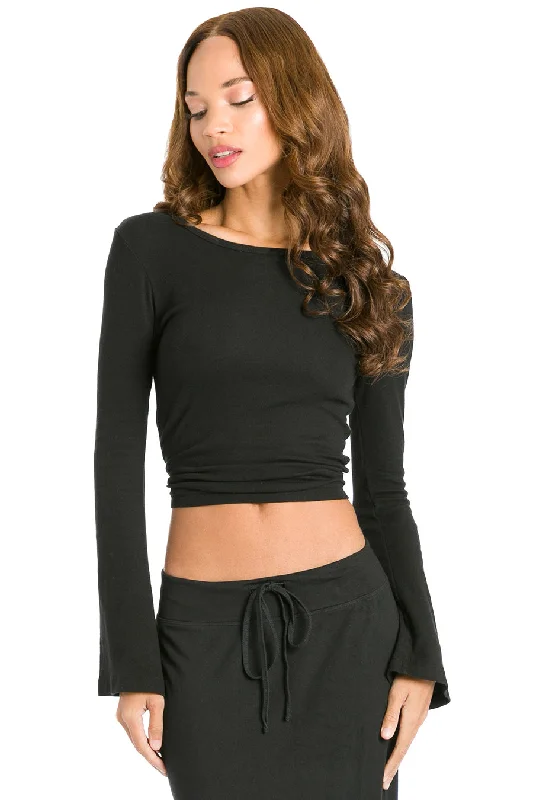 Bell Sleeve Fitted T