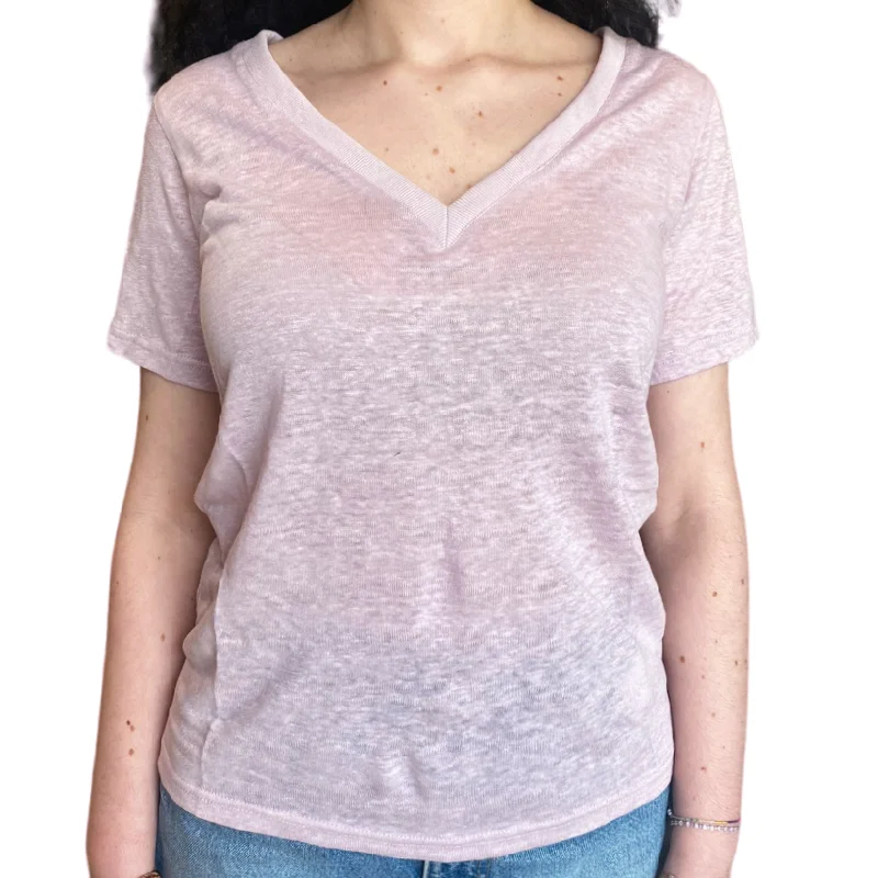 Bomboogie Maglia da donna con scollo a V TW7351TJLIT70 lilac