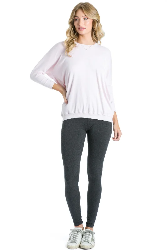 Drape Back 3/4 Sleeve T