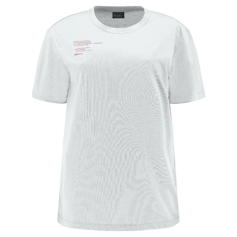 Freddy T-shirt da donna in cotone e stampa lettering S3WGZT4 W71 white