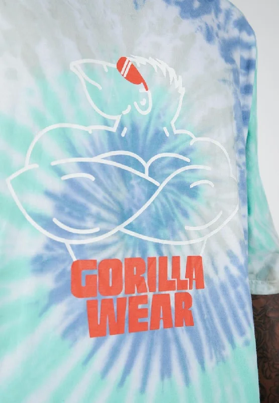 Gorilla Wear Legacy Oversized T-Shirt - Blue/Green