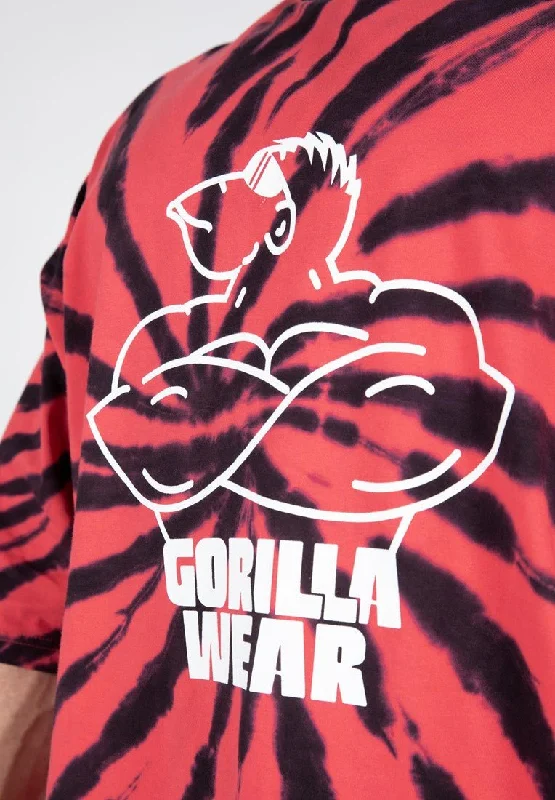 Gorilla Wear Legacy Oversized T-Shirt - Red/Black