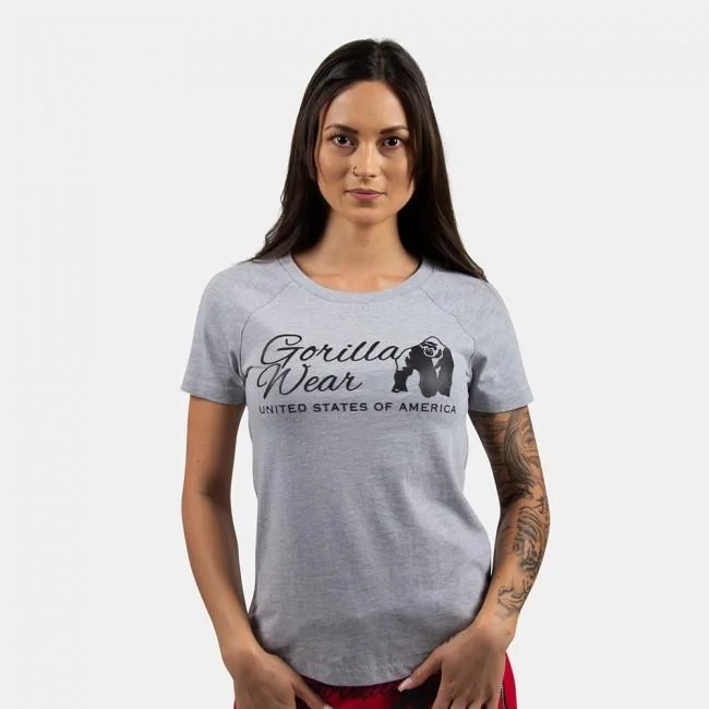 Gorilla Wear Lodi T-Shirt - Light Grey