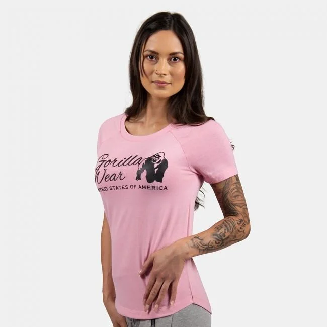 Gorilla Wear Lodi T-Shirt - Light Pink