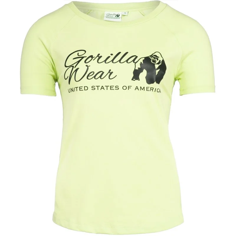 Gorilla Wear Lodi T-Shirt - Light Yellow