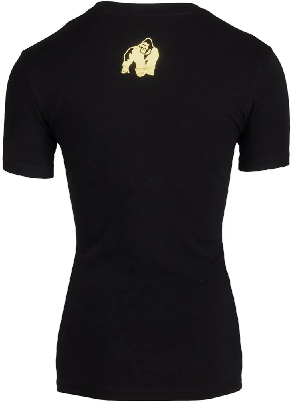 Gorilla Wear Luka T-Shirt - Black-Gold