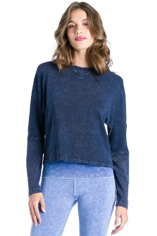 Hi-Lo Vintage-V Dolman Sleeve T