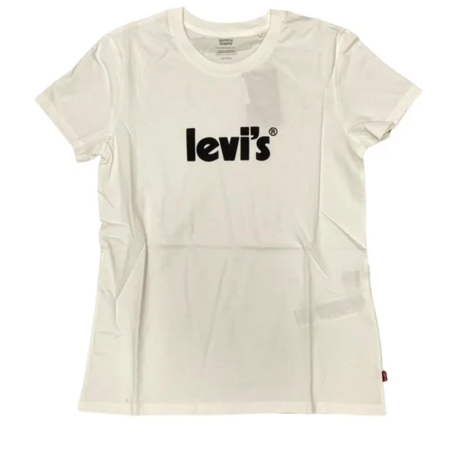 Levi's Maglietta manica corta da donna The Perfect Tee 173691755 bianco