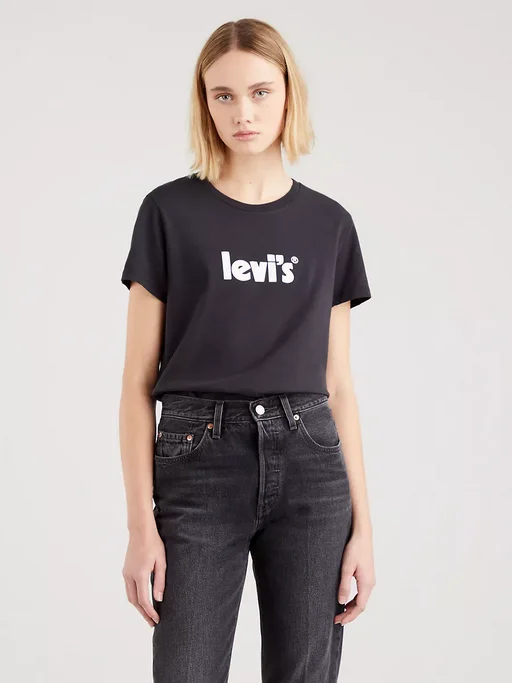 Levi's maglietta manica corta da donna the Perfect Tee 173691756 nero