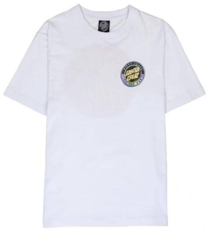 Santa Cruz T-Shirt manica corta 50TH Tte Dot SCA-TEE-8758 white