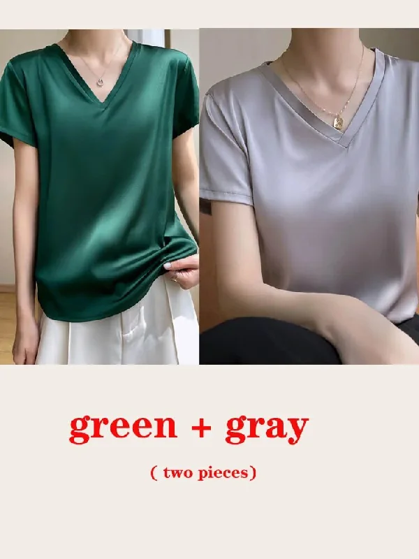 green and gray / S