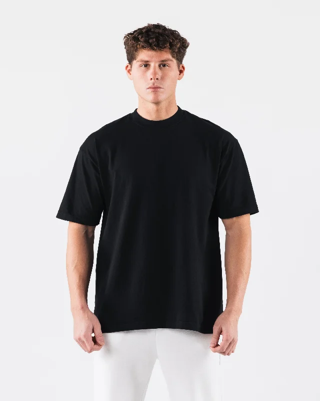 Radial Blur Tee - Black