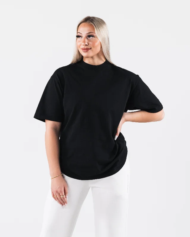 Radial Blur Tee - Black