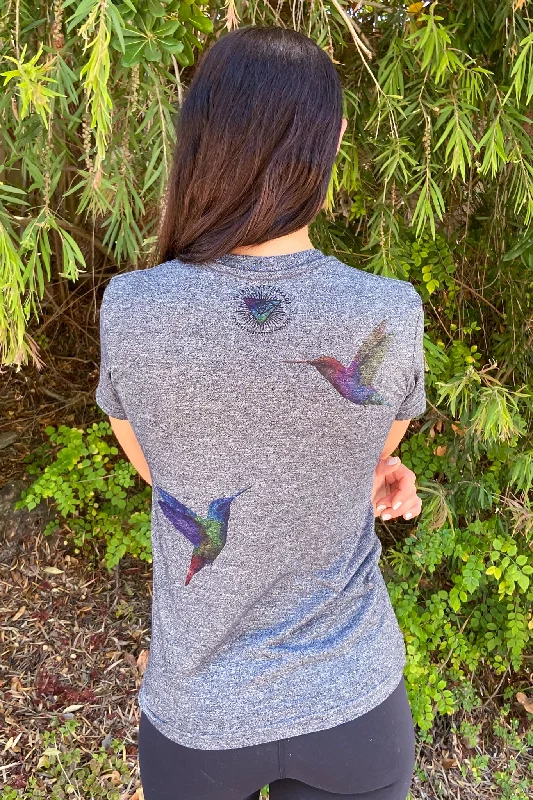 Unisex Electric Hummingbird High Performance Crew Neck