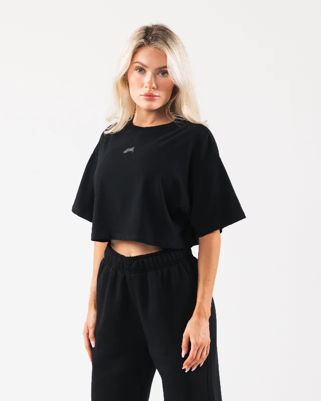 Origin Crop - Black